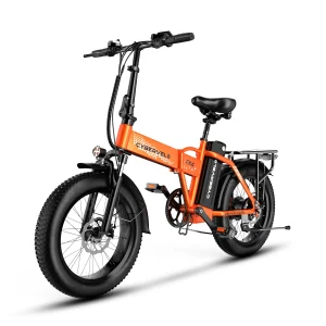 1000W Folding Electric Bike, 48V 30+MPH