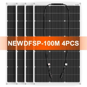 100W/200W/400W Flexible Solar Panels